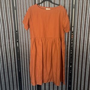 Tradlands Rust Dress, M